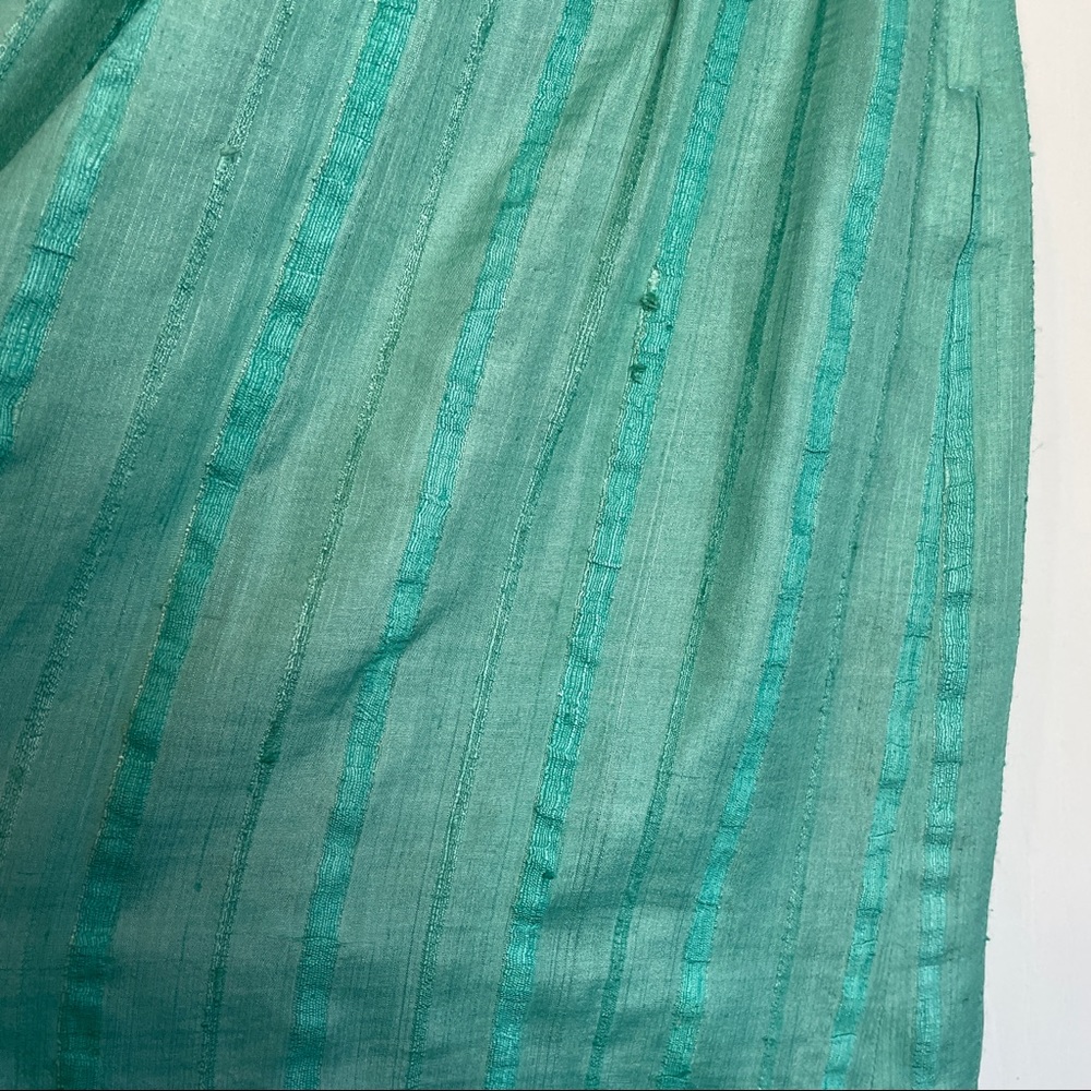 90s SILK Co-Ord Skirt & Top Set - Picture 14 of 16